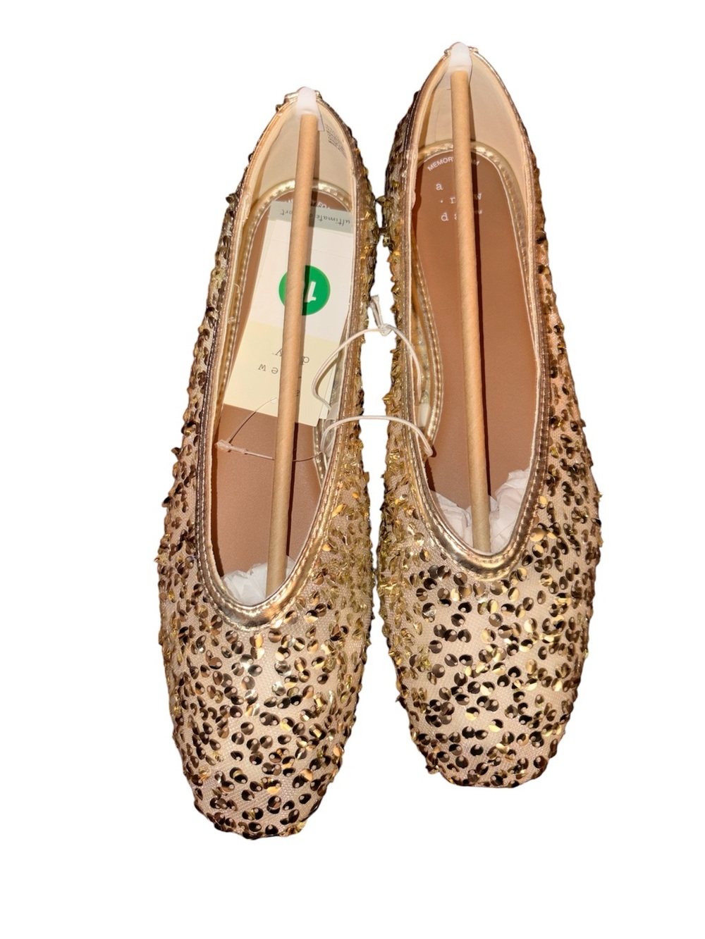 Gold Sequin A New Day Sammie Flats  - Women's Sparkle Slip-Ons